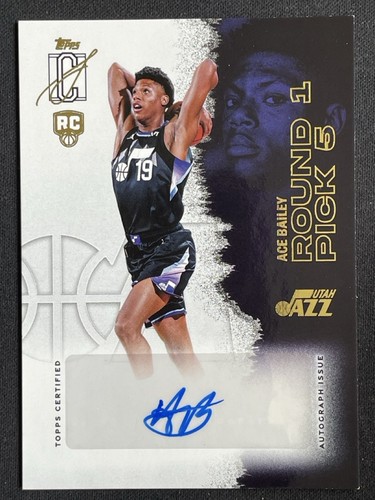 Ace bailey 2025 topps - ace,
