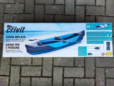 Crivit Kayak Per Due persone con sedile anteriore e posteriore rimovibile