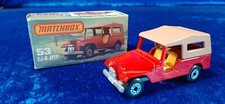 *M3 VINTAGE Matchbox 75 Superfast new 53 CJ-6 jEEP 4X4 OFFROAD