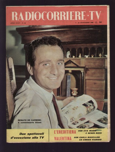 Radiocorriere 1958 - radiocorriere, 36/1958