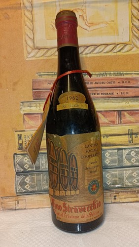 Vino 1962 stravecchio merlot - 1962,