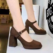 Decolte Scarpe 9 cm Marrone