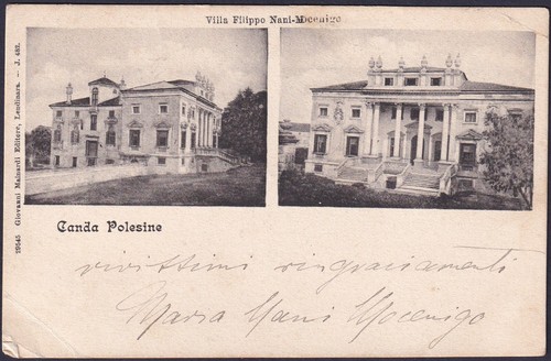 Cartolina canda polesine - canda,
