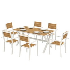 Outsunny Set Pranzo 6 Persone