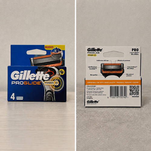 Lamette barba gillette - da,