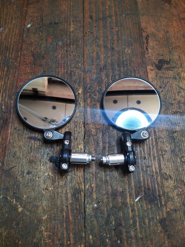 Specchietti tondi bar end - tondi,