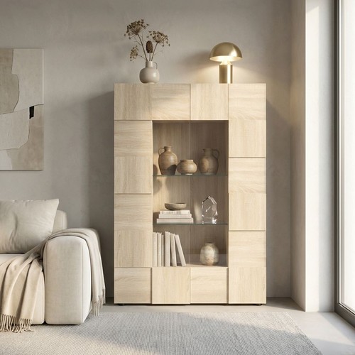 Vetrina moderna con ante - con,