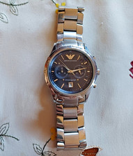 Emporio Armani AR-0583 Stainless Steel Quartz Chronograph Men's Watch