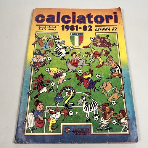 Album calciatori 1981 - album, 1981-82