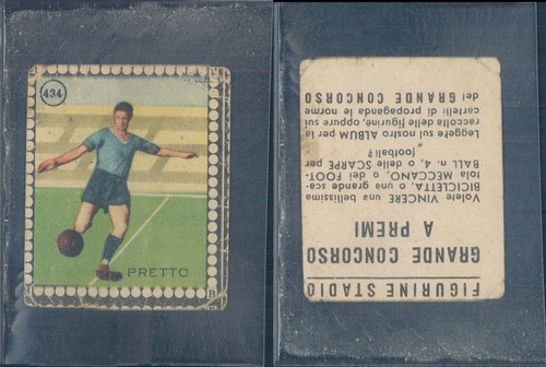 Rara figurina cartonata calcio - figurina,