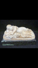 Scultura alabastro base - scultura,