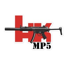 Adesivi MP5 HK Gun Firearm