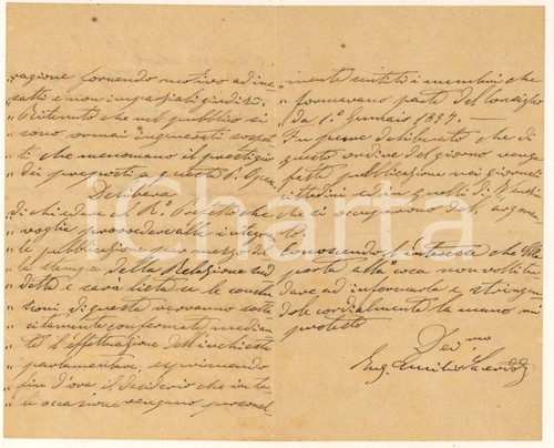 1897 padova lettera ing - 1897,