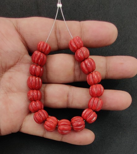 Antico corallo rosso perle