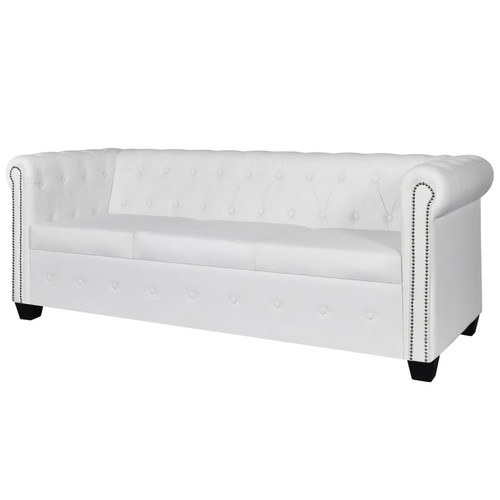 Vidaxl divano chesterfield 3 - chesterfield,