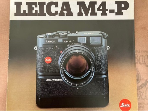 Catalog leica camera - leica, m4-p