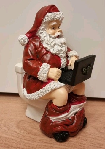 Mini natale babbo wc - mini,