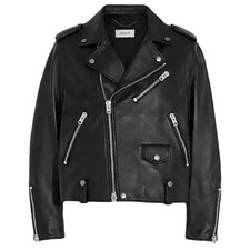 Giacca Coach donna moto pelle