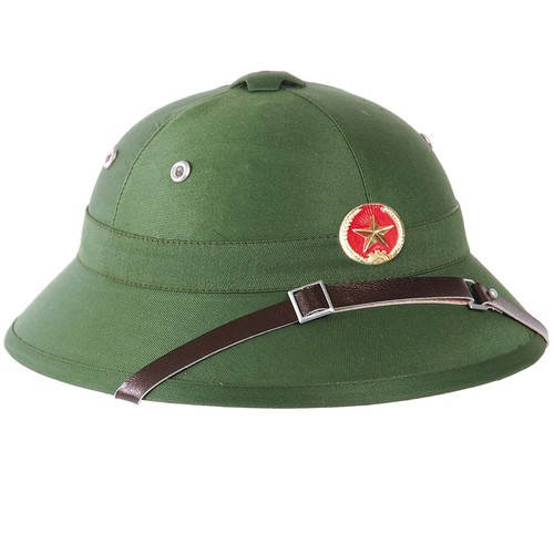 Elmetto tropicale vietcong con - elmetto,