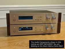 2 SET! Barre portatutto noce