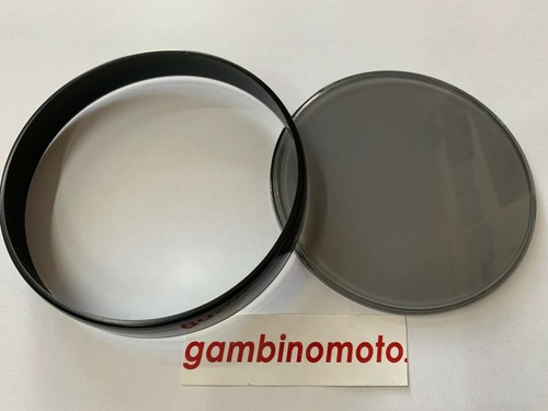 Kit vetro fume ghiera nera - kit,
