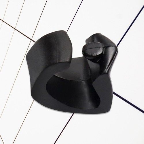 Clip nera ricambio per - clip,