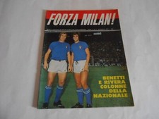 FORZA MILAN n.11-1973-MILAN-RAPID VIENNA-SABADINI-O.BIANCHI-G.RIVERA