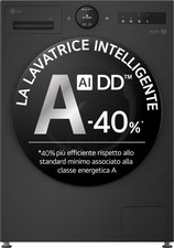 Lg Lavatrice 13 Kg A-40% Wi-Fi 61,5 cm Inverter Vapore Serie X7 F4X7013TBB