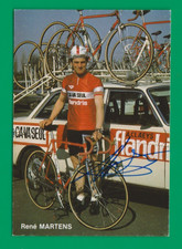 CYCLISME carte cycliste RENE