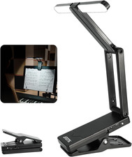 Luce a Clip Ricaricabile per Leggio Musicale Lampada Pianoforte Con Angolo Regol