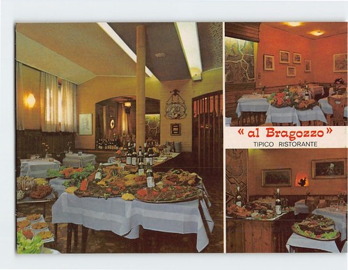 Cartolina ristorante tipico - ristorante,