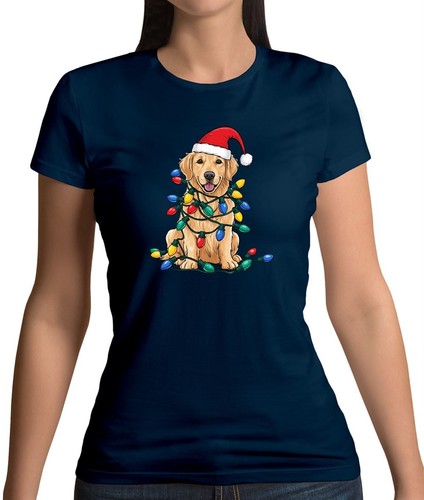 Golden retriever dog christmas - retriever,
