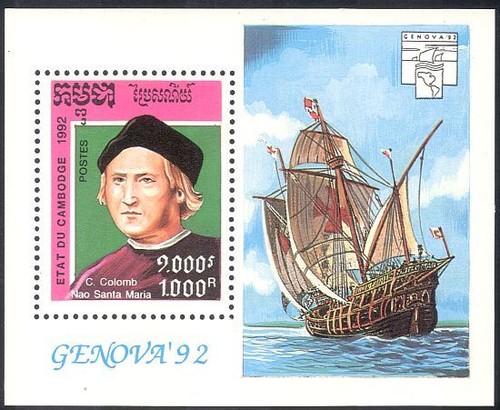 Cambogia 1992 colombo navi - colombo/navi, a