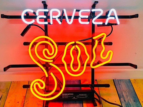 Stock insegna al neon - al,