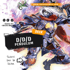 Yugioh! Mazzo Deck DDD D/D/D pendulum da Torneo