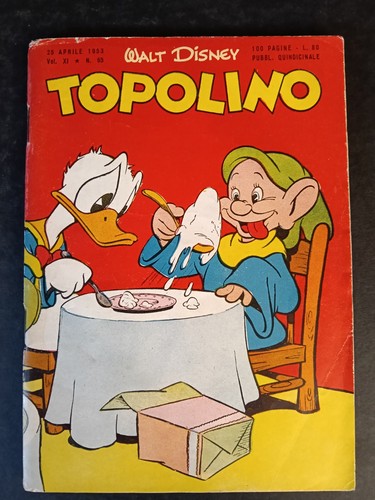 Topolino libretto del 1953 - libretto,