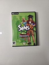 The Sims 2 University Expansion Pack PC CD-ROM 2005 testato completo giochi EA