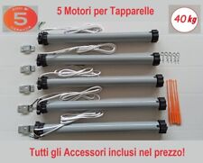 Motori per tapparelle elettriche 5 pezzi 40 kg - 20 Nm Automazione Tapparella