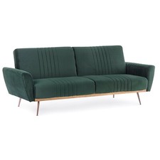 Divano Letto 3 Posti In Velluto JHONNY Clic Clac