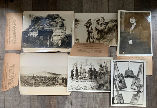 Vtg lot 1917 wwi - 6, press