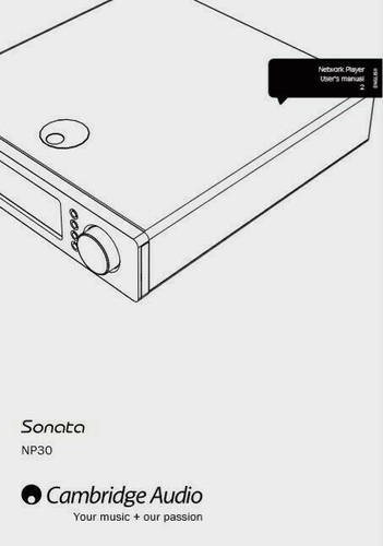 Cambridge audio sonata np30 - cambridge,