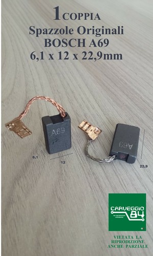Spazzole a69 carboncino - carboncino, per