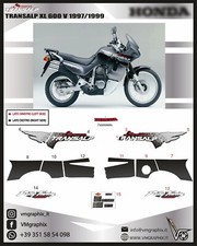 Adesivi transalp xl600v - ,