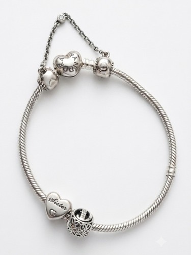 Bracciale pandora argento - bracciale,
