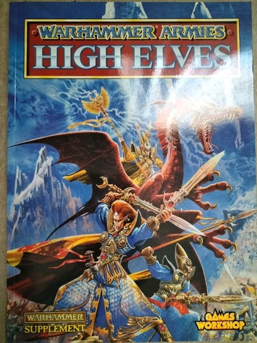 Warhammer fantasy high elves - fantasy,