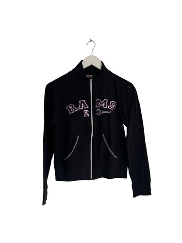 Giacca maglia paillettes zip