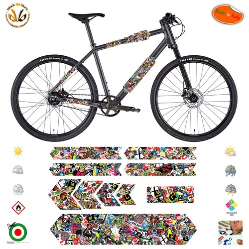 Kit adesivi sticker bomb vans