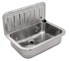 Lavabo IN Ghisa Acciaio Inox
