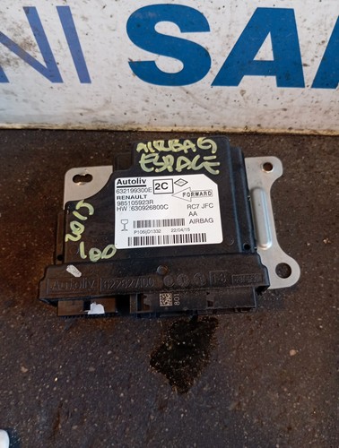 Centralina airbag 985105923r - airbag,