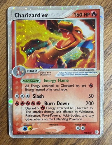 Charizard 105 112 rosso - 105/112,